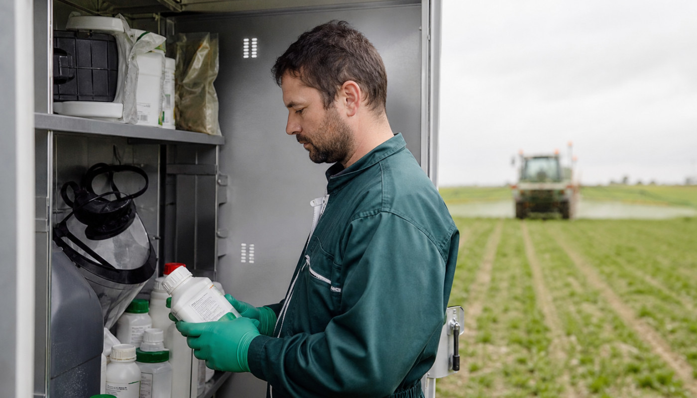 Armoire phytosanitaire : symbole méconnu de la sécurité alimentaire en France