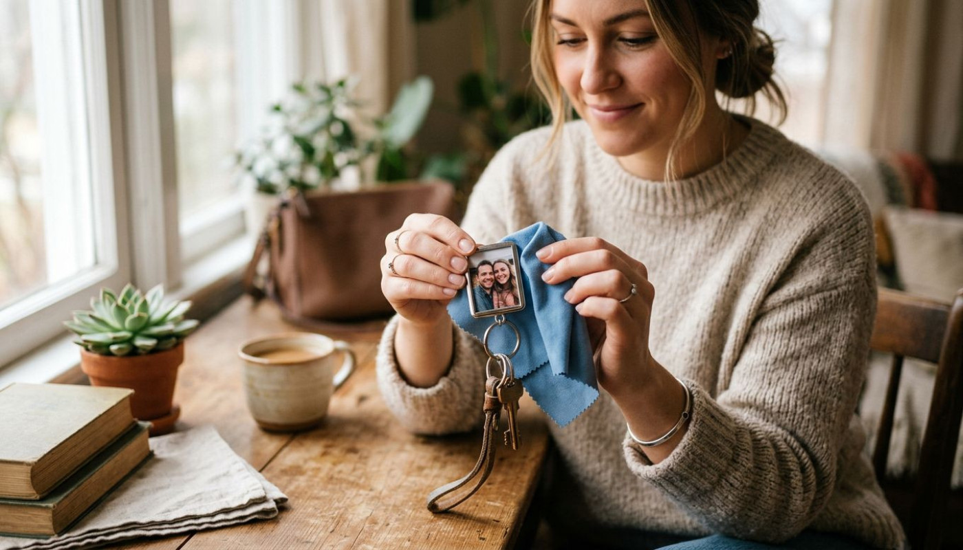 Comment préserver la qualité de votre porte-clés photo